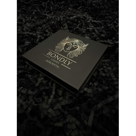 Kępki rzęs Afrodyta - 66 sztuk natural glam bondingowych rzęs