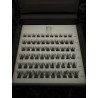 Mini BOX Afrodyta - Rzęsy bondingowe 66 kępek + akcesoria