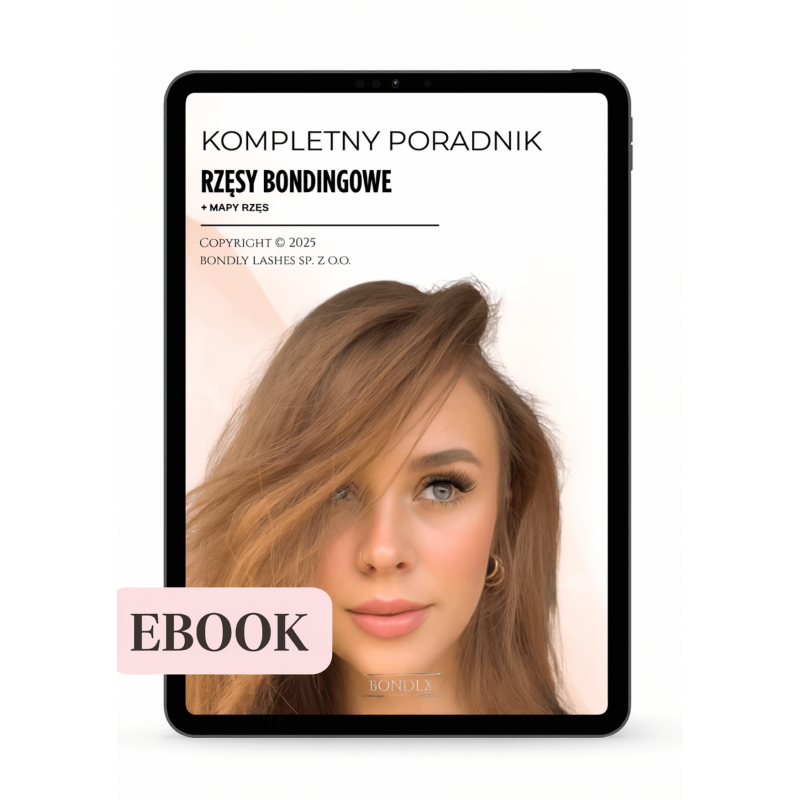 E-book Bondly Lashes - kompletny poradnik rzęs bondingowych DIY