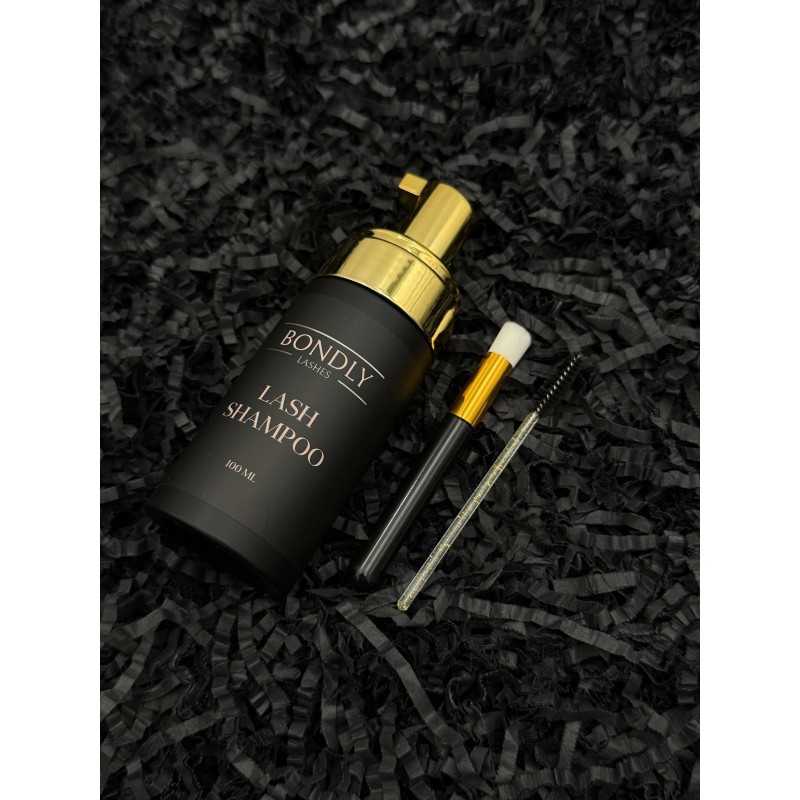 Zestaw startowy rzęs bondingowych + szampon do rzęs