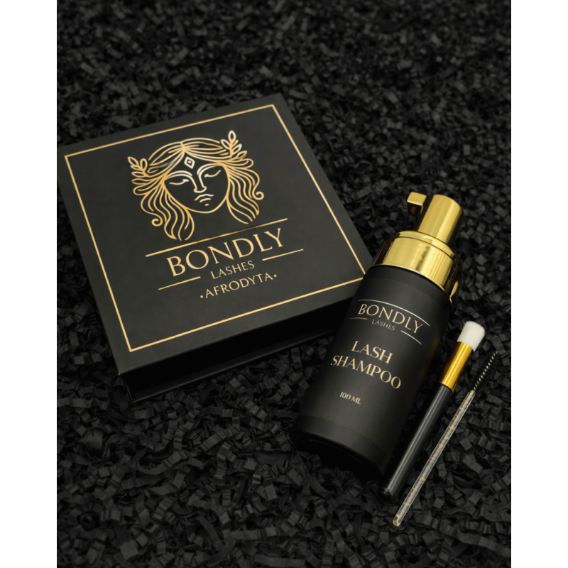Zestaw startowy rzęs bondingowych + szampon do rzęs