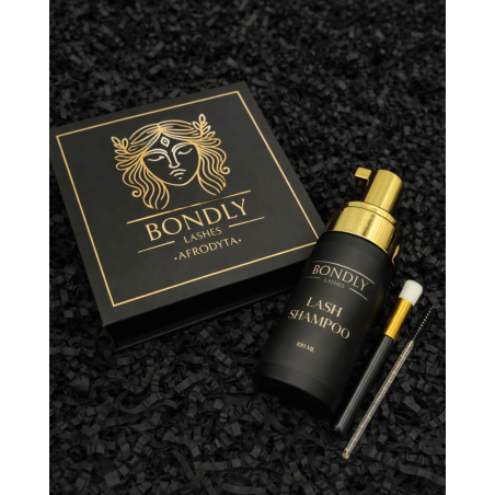 Zestaw startowy rzęs bondingowych + szampon do rzęs