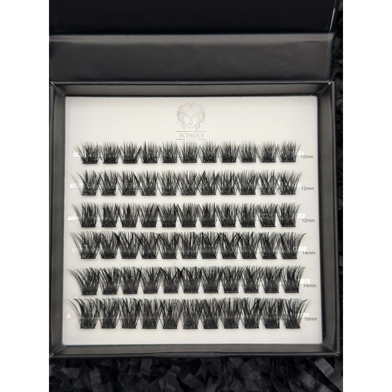 Kępki rzęs Hera Bondly Lashes - 60 sztuk efekt volume glamour